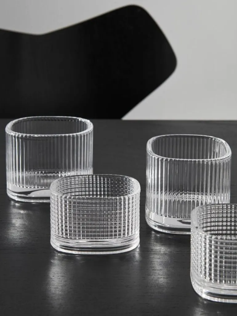 Orrefors Magica värmeljusstake supercirkel, 50 mm, klar