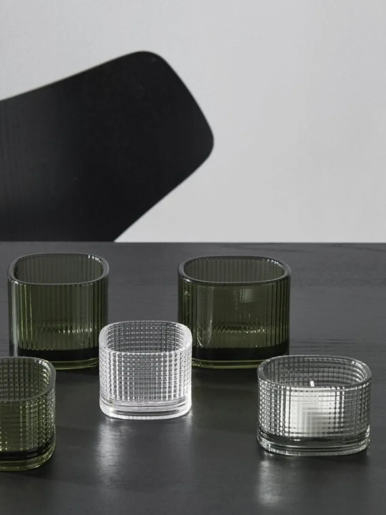 Orrefors Magica värmeljusstake supercirkel, 50 mm, klar