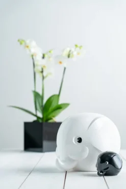 Palaset Maxi Elephant sparbössa, vit