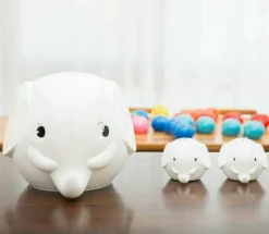 Palaset Medi Elephant sparbössa, vit