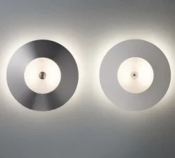 Pandul Ring 28 Indoor tak-/vägglampa, vit