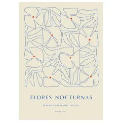 Paper Collective Flores Nocturnas 01 poster