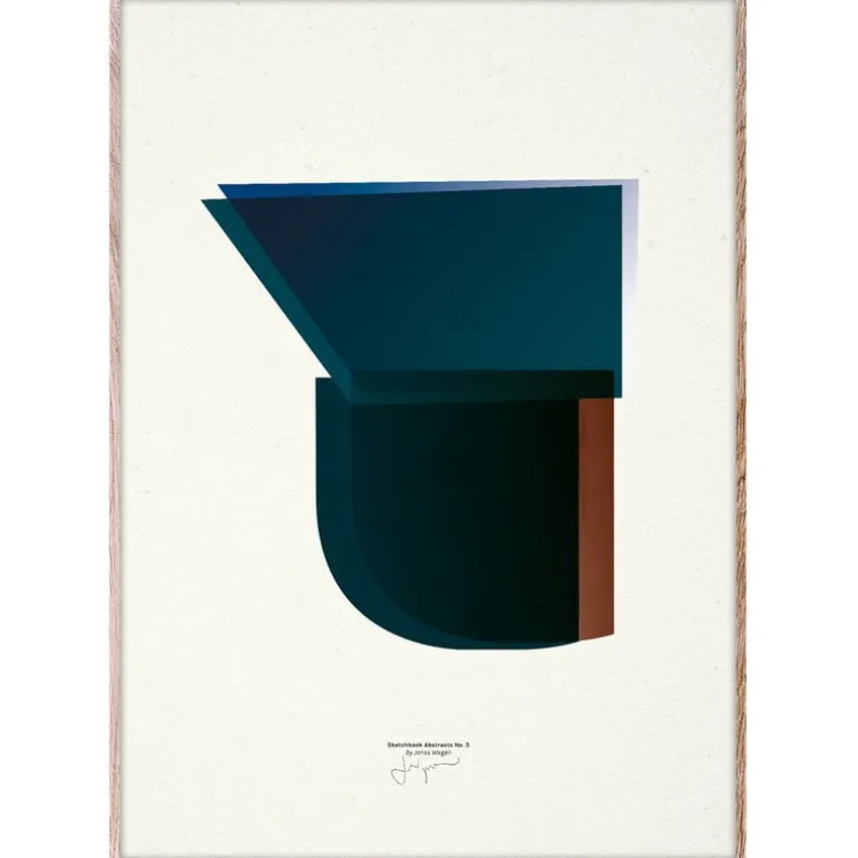 Paper Collective Sketchbook Abstracts 03 poster