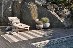 Pappelina Bob matta 140 x 180 cm, lera - vanilj