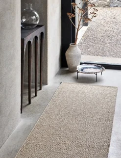 Pappelina Effi matta 70 x 200 cm, lera - beige - vanilj