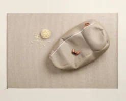 Pappelina Effi matta 85 x 160 cm, lera - beige - vanilj