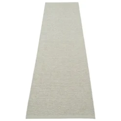 Pappelina Emm matta, 70 x 300 cm, salvia - linne metallic