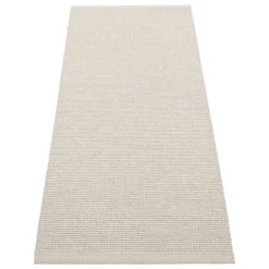 Pappelina Emm matta, 70 x 180 cm, fossil grey - stone metallic