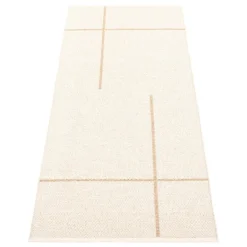 Pappelina Fred matta, 70 x 180 cm, beige - vanilj