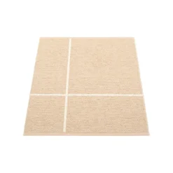 Pappelina Fred matta, 70 x 90 cm, beige - vanilj
