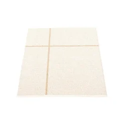 Pappelina Fred matta, 70 x 90 cm, beige - vanilj