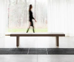 Pappelina Fred matta, 70 x 180 cm, svart - vanilj