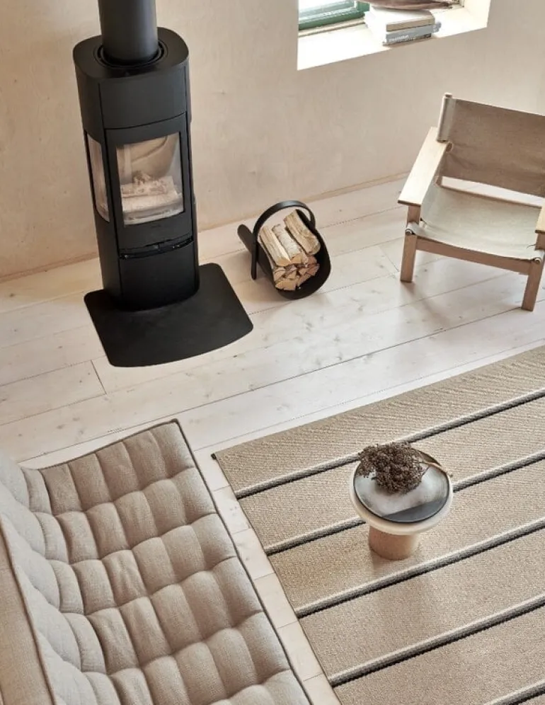 Pappelina Olle matta 180 x 260 cm, lera - beige