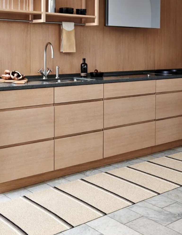 Pappelina Olle matta 180 x 260 cm, lera - beige