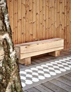 Pappelina Poppy matta, 70 x 250 cm, potato