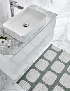 Pappelina Sten matta, 70 x 200 cm, armégrön - grå