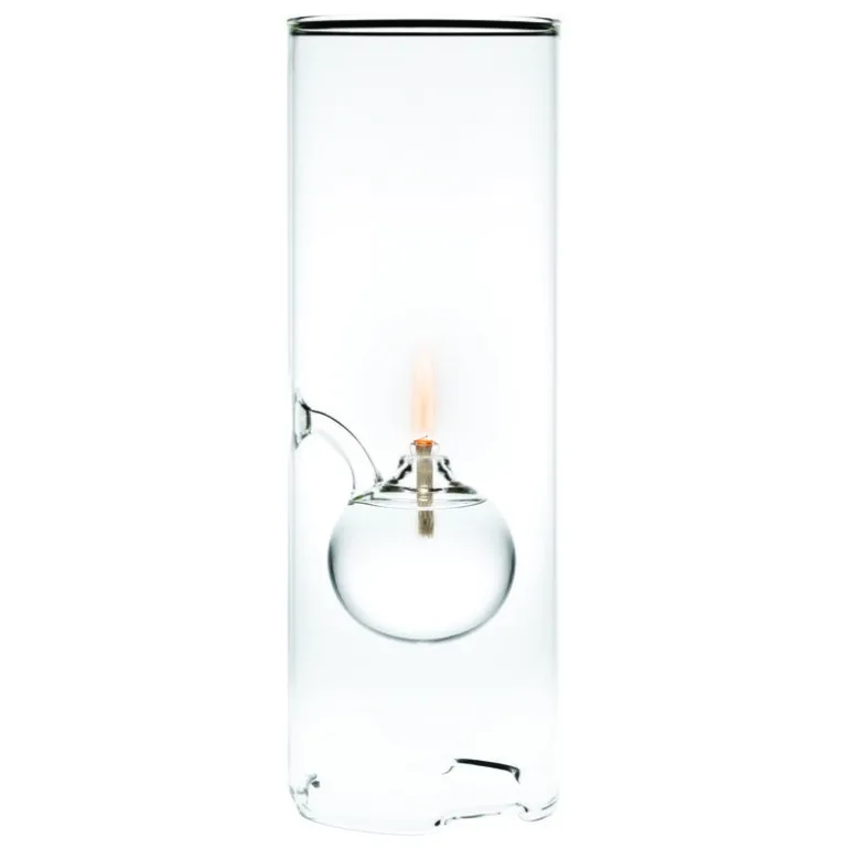 Paustian Wolfard oljelampa, extra stor, klart glas