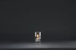 Paustian Wolfard oljelampa, liten, klart glas