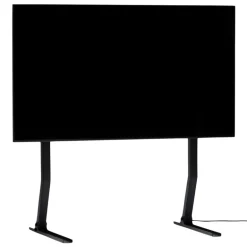 Pedestal Bendy Tall tv-bänk, charcoal