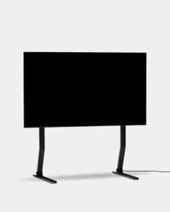 Pedestal Bendy Tall tv-bänk, charcoal