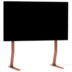 Pedestal Bendy Tall tv-bänk, dusty rose