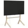 Pedestal Hopper tv-bänk, light oak