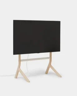 Pedestal Hopper tv-bänk, light oak