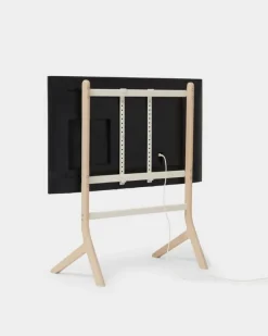 Pedestal Hopper tv-bänk, light oak