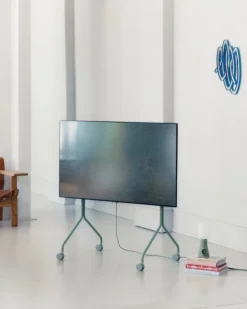 Pedestal Moon Rollin' TV-bänk, mossgrön