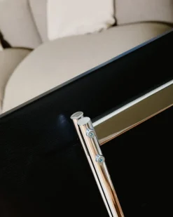 Pedestal Moon Rollin’ tv-bänk, krom