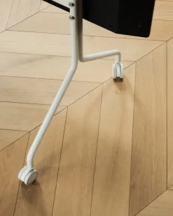 Pedestal Moon Rollin’ tv-bänk, pearl