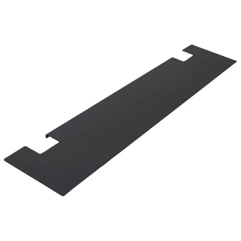 Pedestal Plate hylla, träkol