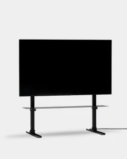 Pedestal Plate hylla, träkol