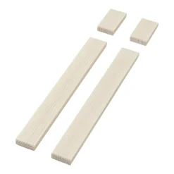 Pedestal Plate Inlay till Bendy, 2 st., light oak