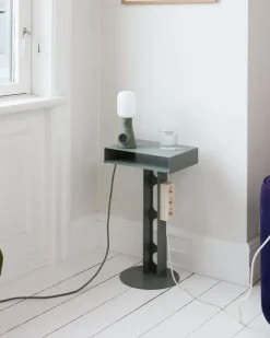 Pedestal Plug-in lampa, mossy green