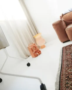 Pedestal Power Bar grenuttag, 2 m, dusty rose