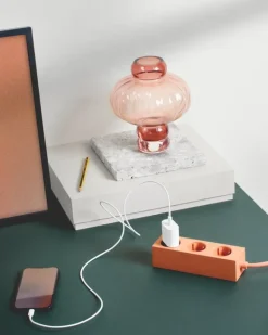 Pedestal Power Bar grenuttag, 2 m, dusty rose