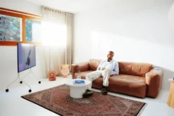 Pedestal Power Bar grenuttag, 2 m, dusty rose