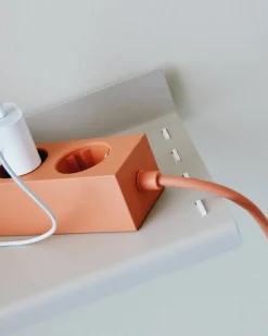 Pedestal Power Bar grenuttag, 2 m, dusty rose