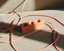 Pedestal Power Bar grenuttag, 2 m, dusty rose