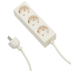 Pedestal Power Bar grenuttag, 2 m, pearl