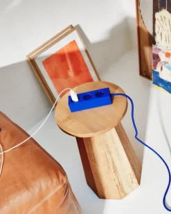 Pedestal Power Bar grenuttag, 2 m, ultra marine