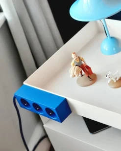 Pedestal Power Bar grenuttag, 2 m, ultra marine