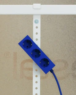 Pedestal Power Bar grenuttag, 2 m, ultra marine