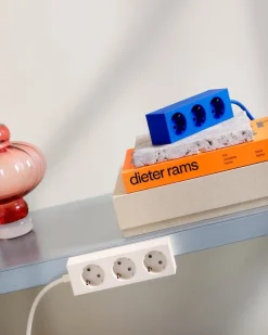 Pedestal Power Bar grenuttag, 2 m, ultra marine