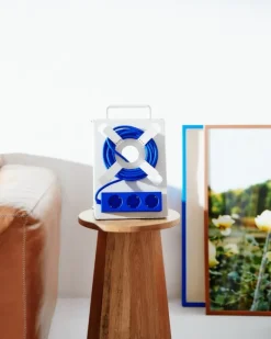 Pedestal Power Bar grenuttag, 2 m, ultra marine