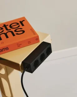 Pedestal Power Bar grenuttag, 2 m, charcoal