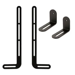 Pedestal Soundbar-fäste och vinkelhållare, 2-pack, kol