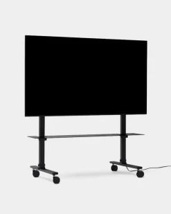 Pedestal Straight Rollin’ tv-bänk, charcoal