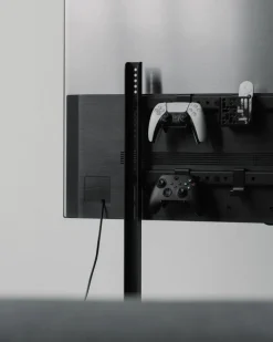 Pedestal Straight Rollin’ tv-bänk, charcoal